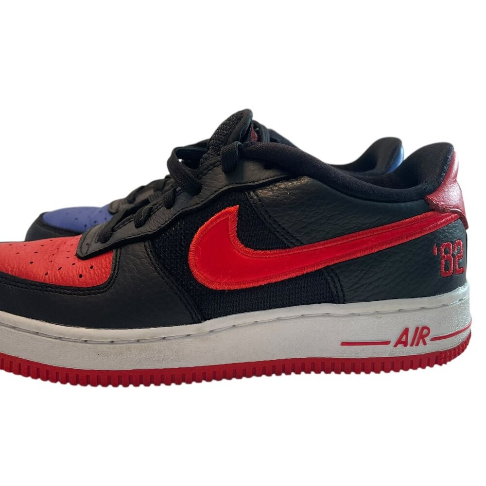 Nike Air Force 1 Low Red and Blue 82 Sneakers/Shoes Great Condition 5.5Y